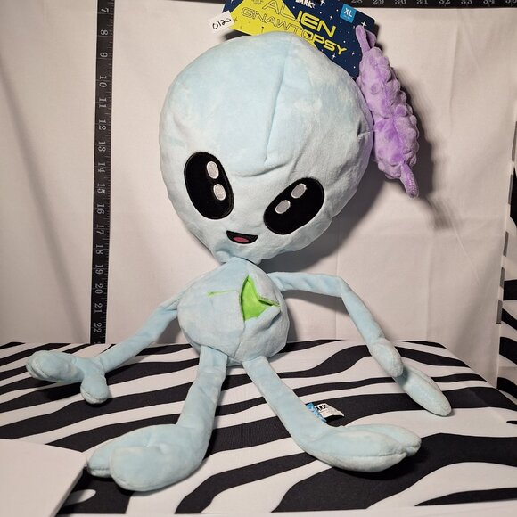 NWT Bark Alien Gnawtopsy Dog Toy XL - Picture 1 of 8